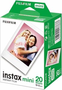 FUJIFILM インスタントカラーフィルム instax mini 2パック品(10枚入×2) INSTAXMINIJP2 新品未開封 富士フイルム