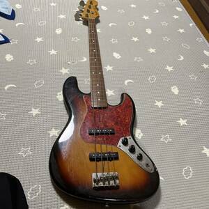 fender jazz bass made in japan contour body 通電、音出しは可能現状品