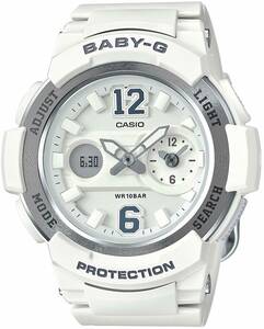 【新品】カシオ BABY-G ★BGA-210-7B4JF ★ホワイト×シルバー