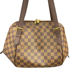 ルイ・ヴィトン LOUIS VUITTON ベレムMM ブラウン ダミエ トートバッグ レディース 中古