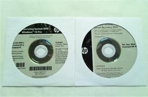 HP ProBook 450 G6 リカバリー DVD (Windows 10 Pro 64bit)