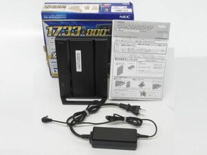 ‖作動確認済‖NEC Atermシリーズ ルーター機器 Wi-Fi 無線LAN対応【型番 : WG2600HP3】リセット実施済 取扱説明書 元箱付 OA機器