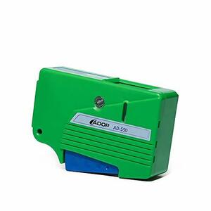 【中古】 光ファイバークリーニングボックス - シングルおよびマルチモード光コネクタ - 500+使用ファイバーテープ