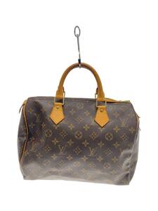 LOUIS VUITTON◆1)スピーディ30_モノグラム・キャンバス_BRW/PVC/BRW