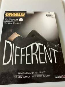 【送料無料】 OROBLU different 80 the new comfort オロブル 80デニール タイツ M 40-42 tights MOKA 高級 イタリア製 厚手 tights モカ