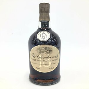 Glendronach グレンドロナック 18年 シングルモルト スコッチウイスキー 750ml 43％ 未開栓 国外酒【CDAY3083】