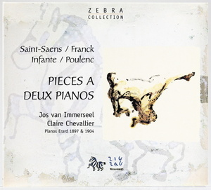 2台ピアノのための作品集 ~ サン＝サーンス、フランク、インファンテ、プーランク　インマゼール＆シュヴァリエ　デジパック仕様 