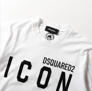Tシャツ DSQUARED2 ディースクエアード ICON S79GC0003 Lサイズ 新品 未着用 定価42,900円