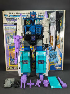 Transformers G1 Masterforce Overlord COMPLETE READ Takara 1988 Japanese Vintage 海外 即決