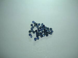 ■材料■天然サファイアRD■１.９４ｃｔ■１.８ｍｍ■４６個■