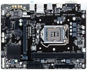 GIGABYTE GA-H110M-H LGA 1151 Intel H110 HDMI SATA 6Gb/s USB 3.0 Micro ATX Intel Motherboard