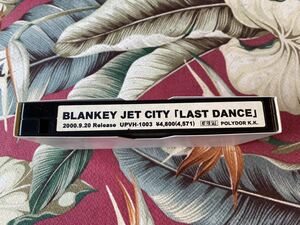BLANKEY JET CITY 非売品 VHS UPVH-1003 .. 2000 LAST DANCE.. ブランキージェットシティー