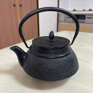 盛栄堂 鉄瓶 鉄器 煎茶道具 急須 茶器 【現状品】