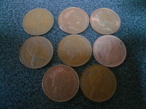 イギリス 硬貨８枚