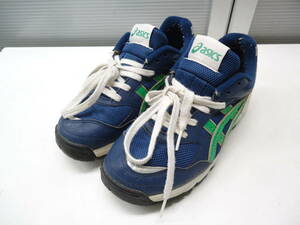 asics/アシックス■22.5cm■ジュニア スポーツ ランニングシューズ スクール 学校 スニーカー TSJ510■ネイビー/グリーン■#20519MK757_5