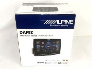 【動作保証】 ALPINE DAF9Z 9型ワイドXGA LED液晶 ディスプレイオーディオ 未使用 Y8853262