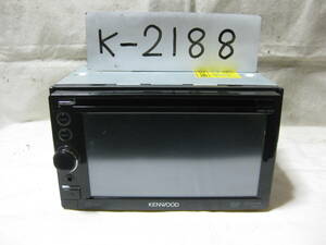 K-2188　KENWOOD　ケンウッド　MDV-313　フロント USB AUX　DVDデッキ　未チェック品