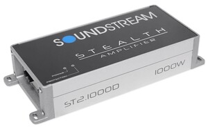 【超小型】ST2.1000D 2ch Max.1000W サウンドストリーム Soundstream