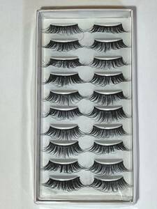 3Dミンク つけまつ毛 EYELASH G20 10ペアセット(未使用品)