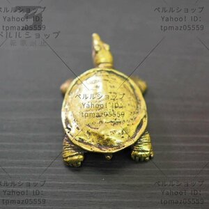 スッポン　すっぽん　亀　真鍮　ブラス　金運　brass 置物　アクセサリー　フィギュア　文鎮　爬虫類