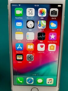 【ジャンク扱い】　AU　Apple iPhone 6 ゴールド　16GB　中古　※本体のみ
