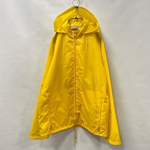 L.L.Bean/エルエルビーン/70s/ASPEN ANORAK/アスペンアノラック/格納式フード/ジップアップナイロンジャケット/イエロー/L/ビンテージ