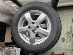 185/70R14　ブリヂストン　NEXTRY　ノート　ホイールセット