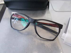 老眼鏡完成品　度数　右＋1.5　左＋1.5　OAKLEY オークリー CTRLNK 超かっこいい 眼鏡フレーム OX8059-0257 Stain Grey Smoke