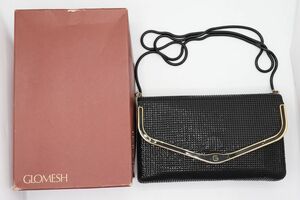 GLOMESH(グロメッシュ)　和装小物　鞄/カバン/かばん　クラッチ　ブラック　ショルダー