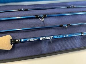 ★新品未使用品 ECHO BOOST BLUE 690-4 9