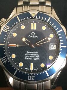 【美品 稼働品】OMEGA オメガ シーマスター SEAMASTER プロフェッショナル 300ｍ 自動巻き / AT◆ 紺文字盤 腕時計 ボーイズ