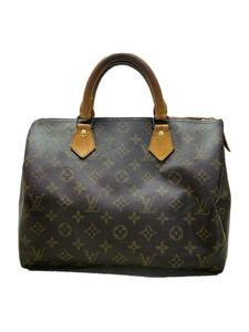 LOUIS VUITTON◆1)スピーディ30_モノグラム・キャンバス_BRW/PVC/BRW