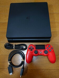 美　PS4◆SONY PlayStation4 CUH-2000A スリム 500GB　プレステ4　ブラック