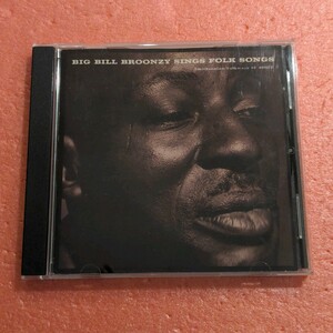 CD 国内盤 ライナー 英詞付 ビッグ ビル ブルーンジー シングス フォーク ソングス BIG BILL BROONZY SINGS FOLK SONGS