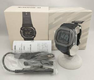 CASIO カシオ／ G-SHOCK/ G-SQUAD DW-H5600MB-1JR／002A216C/ ブラック　箱・説明書・充電ケーブル付　時計 店舗受取可