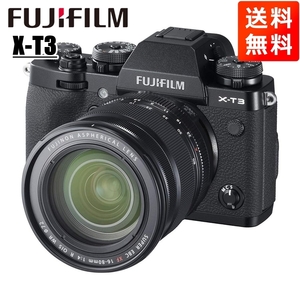 富士フイルム FUJIFILM X-T3 16-80mm レンズキット ブラック ミラーレス一眼 カメラ 中古
