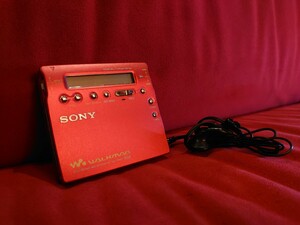 【SONY】MZ-R900 MD WALKMAN PORTABLE MD RECORDER ソニー ウォークマン MDプレーヤー MDレコーダー MDLP イヤホン MDR-E805