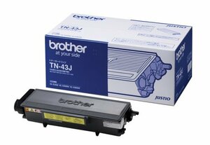 ブラザー工業 【brother純正】トナーカートリッジ TN-43J 対応型番:HL-5380DN、HL-5350DN、HL-5340D、MFC