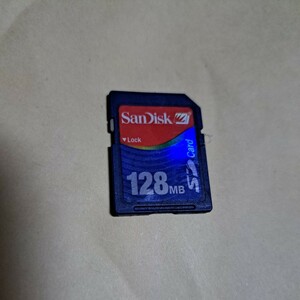 SanDisk SDカード　128MB メモリーカード