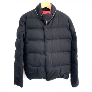 バレンシアガ BALENCIAGA ダウンジャケット サイズ46 L - 黒 メンズ 長袖/冬 ジャケット