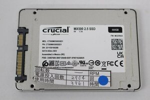 crucial CT500MX500SSD1 500GB 2.5 SSD SATA 動作品☆