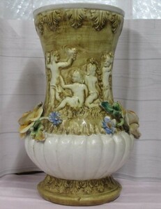 ★Capodimonte★ 花瓶 かびん お花 植物 洋風 レトロ アンティーク 