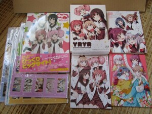 送料無料　中古ブルーレイ　ゆるゆり さん☆ハイ！ ぶる～れいこんぷり～とぼっくす　公式ファンブックとステッカー　セットで　Blu-ray