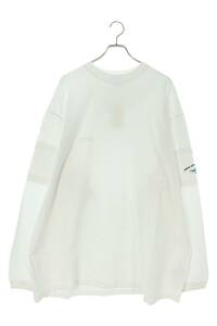 ヴェトモン VETEMENTS 23AW UE54LS140W WHITE サイズ:S インサイドアウトロゴ長袖カットソー 新古品 SB01