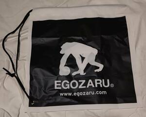 エゴザル EGOZARU ひも付きビニールバッグ ショッピングバッグ EZAC-08