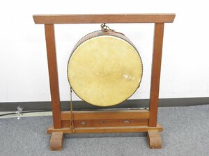 ☆【直接引取限定/奈良県】 大笹屋 平太鼓 和楽器 平胴太鼓 ☆中古☆