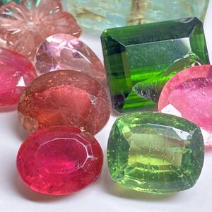 ☆天然トルマリンおまとめ 100ct☆A 約20g ルース 裸石 宝石 ジュエリー jewerly tourmaline