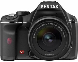 PENTAX デジタル一眼レフカメラ K-x レンズキット ブラック(中古品)