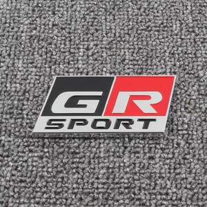 GR SPORT 3D エンブレム トヨタ　TRD AE86 セリカ ハイラックス カローラ カムリ ヤリス クロス C-HR RAV4 JDM 2枚セット