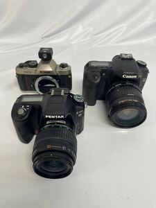 Canon EOS 40D Nikon FM10 PENTAX K100 D カメラ　まとめ売り　動作未確認